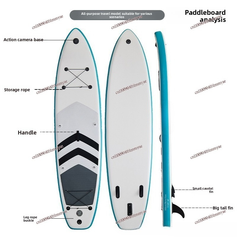 New Inflatable PVC Stand Up Pa - огляд і ціна Aquatic Sports Activities